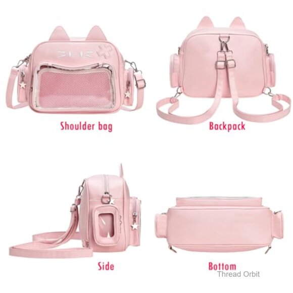 Kawaii Ita Bag Backpack Crossbody Pin Display with Insert main image 4